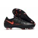 Nouvo 2021 Nike Phantom GT Elite FG Nero Rosso Cile Grigio Scuro