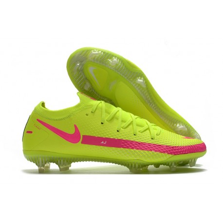 Scarpa Nouvo 2021 Nike Phantom GT Elite FG Verde Rosa