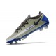 Scarpa Nouvo 2021 Nike Phantom GT Elite FG Blu Grigio Nero