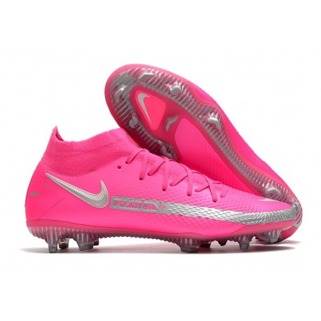 Scarpe Calcio Nike Phantom Gt Elite Dynamic Fit Fg Rosa Argento