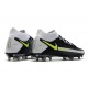 Scarpe Calcio Nike Phantom Gt Elite Dynamic Fit Fg Nero Grigio Giallo