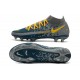 Nike Phantom Gt Elite DF FG Uomo Blu Grigio Giallo