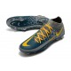 Nike Phantom Gt Elite DF FG Uomo Blu Grigio Giallo