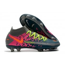 Nike Phantom Gt Elite DF FG Uomo Blu Grigio Rosa