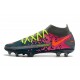 Nike Phantom Gt Elite DF FG Uomo Blu Grigio Rosa