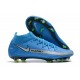 Nike Phantom Gt Elite DF FG Uomo Blu Argento