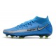 Nike Phantom Gt Elite DF FG Uomo Blu Argento