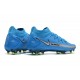 Nike Phantom Gt Elite DF FG Uomo Blu Argento