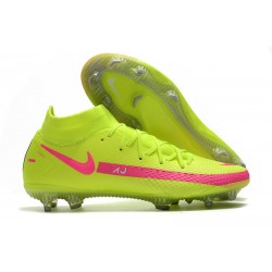 Nike Phantom Gt Elite DF FG Uomo Verde Rosa