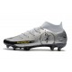 Nike Phantom Scorpion Gt Elite DF FG Platino Argento Metallico Nero