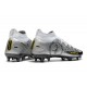 Nike Phantom Scorpion Gt Elite DF FG Platino Argento Metallico Nero