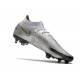 Nike Phantom Scorpion Gt Elite DF FG Platino Argento Metallico Nero