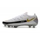 Nike Scarpe da Calcio Phantom GT Elite FG Bianco Nero Oro