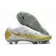 Nike Scarpe da Calcio Phantom GT Elite FG Oro Bianco