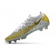 Nike Scarpe da Calcio Phantom GT Elite FG Oro Bianco