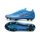 Nike Scarpe da Calcio Phantom GT Elite FG Blu Argento