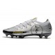 Nike Scarpe da Calcio Phantom GT Scorpion Elite FG Argento Nero