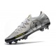 Nike Scarpe da Calcio Phantom GT Scorpion Elite FG Argento Nero