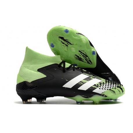 adidas Predator Mutator 20.1 FG Scarpa Nero Verde Bianco