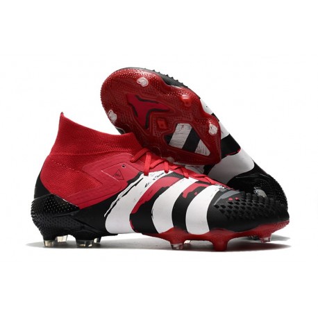 adidas Predator Mutator 20.1 FG Scarpa Nero Rosso Blanco