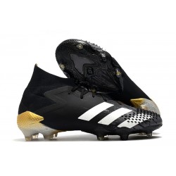 adidas Predator Mutator 20.1 FG Scarpa Nero Core Bianco Oro Metallico