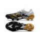 Nuovo adidas Predator Mutator 20.1 Low FG Bianco Nero Oro