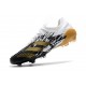 Nuovo adidas Predator Mutator 20.1 Low FG Bianco Nero Oro