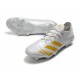 Nuovo adidas Predator Mutator 20.1 Low FG Bianco Oro