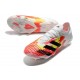 Nuovo adidas Predator Mutator 20.1 Low FG Bianco Pop Nero