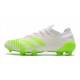 Nuovo adidas Predator Mutator 20.1 Low FG Bianco Verde