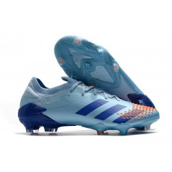 Nuovo adidas Predator Mutator 20.1 Low FG Blu Rosso