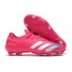 Nuovo adidas Predator Mutator 20.1 Low FG Rosa Bianco