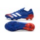 Nuovo adidas Predator Mutator 20.1 Low FG Blu Bianco Rosso