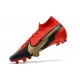 Nike Mercurial Superfly 7 Elite DF FG Rosso Nero Oro