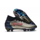 Nike Mercurial Superfly 7 Elite DF FG Argento Blu Rosso