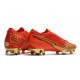 Scarpa Nike Mercurial Vapor 13 Elite FG Ronaldo CR100 Rosso Oro