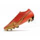 Scarpa Nike Mercurial Vapor 13 Elite FG Ronaldo CR100 Rosso Oro