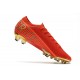 Scarpa Nike Mercurial Vapor 13 Elite FG Ronaldo CR100 Rosso Oro