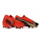 Scarpa Nike Mercurial Vapor 13 Elite FG Rosso Nero Oro