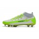 Nike Phantom Gt Elite DF FG Uomo Bianco Verde