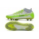 Nike Phantom Gt Elite DF FG Uomo Bianco Verde