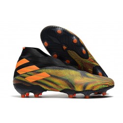 Scarpa Adidas Nemeziz 19+ FG - Verde Nero Naranja