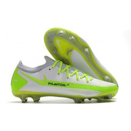 Nike Scarpe da Calcio Phantom GT Elite FG Bianco Verde