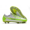 Nike Scarpe da Calcio Phantom GT Elite FG Bianco Verde Nike Scarpe da Calcio Phantom GT Elite FG Bianco Verde