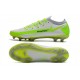 Nike Scarpe da Calcio Phantom GT Elite FG Bianco Verde