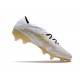 Scarpe Calcio adidas Nemeziz 19.1 FG - Bianco Oro Metallico Nero Core