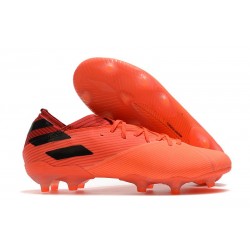 Scarpe Da Calcio adidas Nemeziz 19.1 FG - Corallo Signal Nero Core Rosso Solare