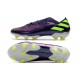 Scarpe Da Calcio adidas Nemeziz 19.1 FG - Viola Verde