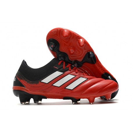 Scarpa Nuovo adidas Copa 20.1 FG - Nero Bianco Rojo