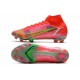 Nike Scarpe Mercurial Superfly 8 Elite FG Cremisi Vivace Argento Metallico